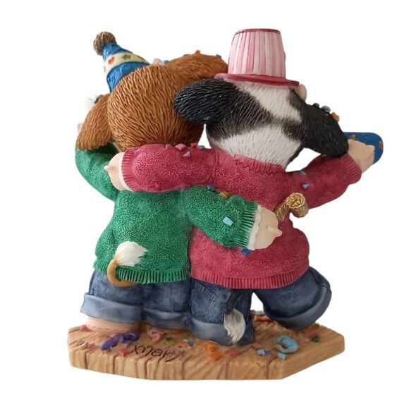 Marys Moo Moos Hoofy Moo Year 540951 Cow Figurine Millennium Enesco Vintage - Picture 7 of 13